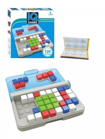 Joc de logica IQ Cub game 120 de provocari, 8 ani+ [0]