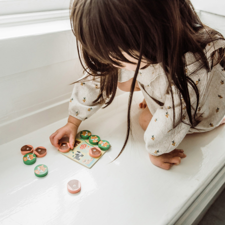 Joc tic tac toe din lemn, Orange Tree Toys [2]