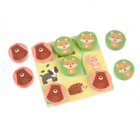 Noutati si reduceri - Joc tic tac toe din lemn, Orange Tree Toys