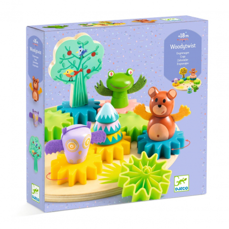 Jucarii si activitati Montessori si Waldorf - Joc Woodytwist, Djeco