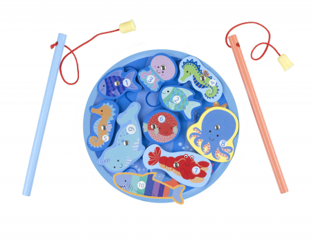 Jocuri magnetice de pescuit, Orange Tree Toys [3]