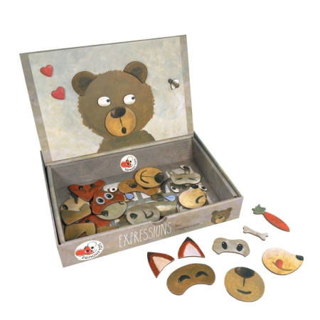 Noutati si reduceri - Jocuri magnetice Expresii, Egmont Toys