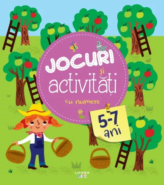 Editura Litera - Jocuri si activitati cu numere (5-7 ani)