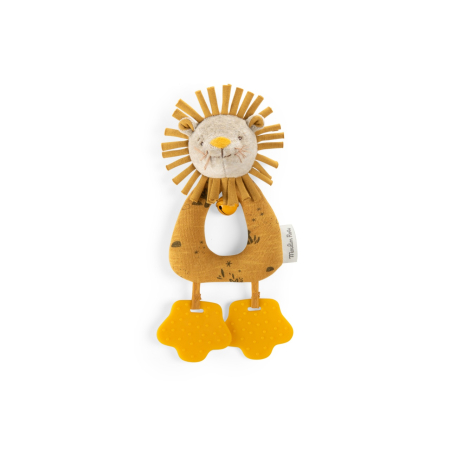 Noutati si reduceri - Jucarie bebe inel zornaitor leu, Moulin Roty