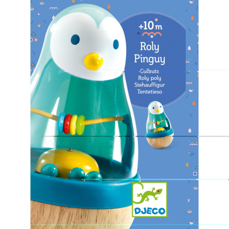 Jucarie bebe Roly Pingui, Djeco [3]
