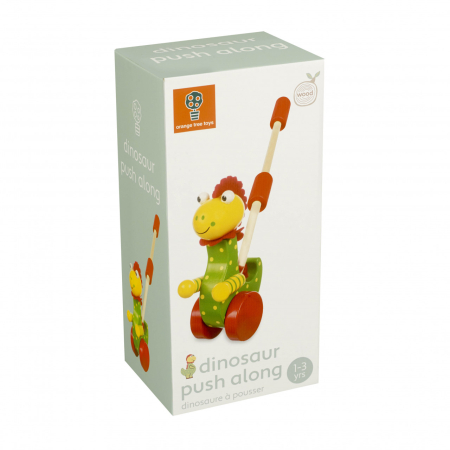 Jucarie de impins dinozaur, Orange Tree Toys [2]