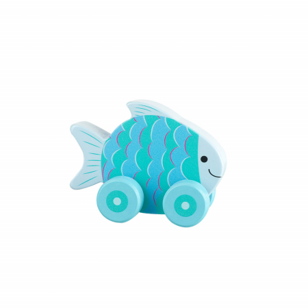 Noutati si reduceri - Jucarie de impins pestisor, Orange Tree Toys