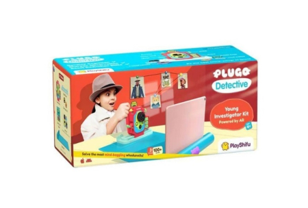 Noutati si reduceri - Jucarie educativa Joc STEM Plugo Detective PlayShifu