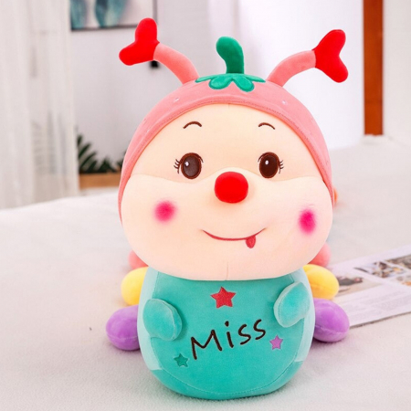 Jucarie plus Omida cu inele, Perna haioasa, multicolor, Capsunica Miss, 80 cm [4]