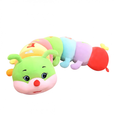 Jucarie plus Omida cu inele, Perna haioasa, multicolor, Petyou, 67 cm [5]