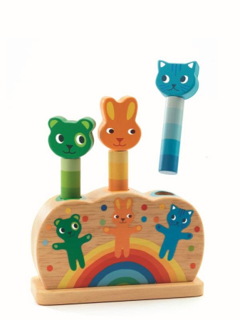 Jucarie pop-up Popop pidoo, Djeco [3]