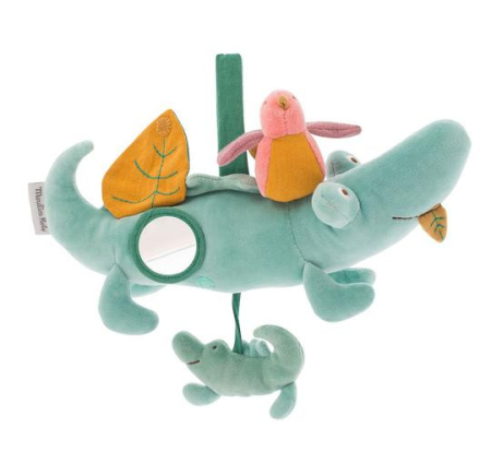Jucarie senzoriala bebe Crocodilul cu activitati, Moulin Roty [2]