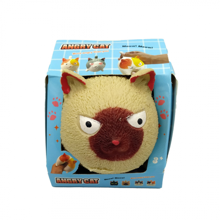 Jucarie Squeeze Squishy antistres Pop Fidget pentru copii si adulti Pisica [4]