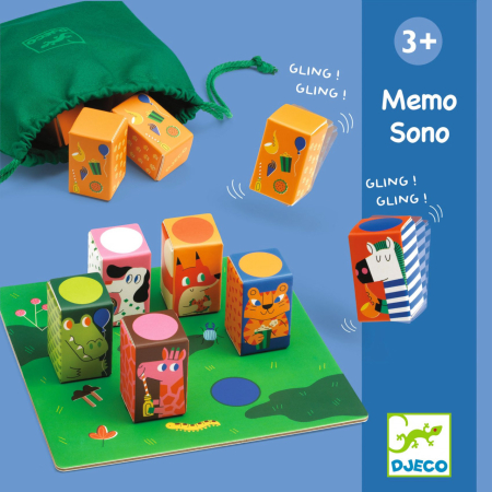 Jucarii educative Memo sono, Djeco [6]