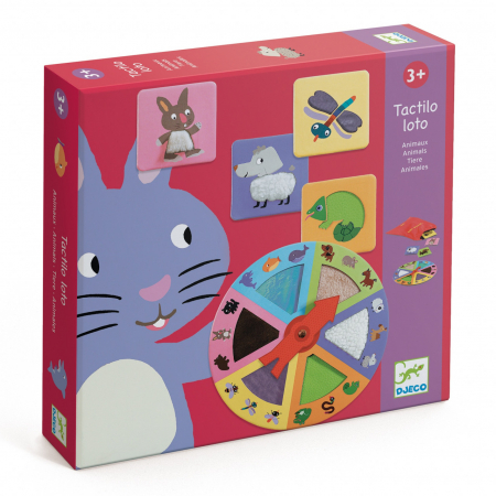 Jocuri - Jucarii educative Tactilo loto, Djeco