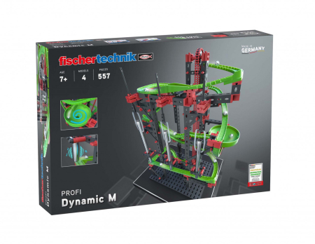 Noutati si reduceri - Kit STEM Cursa cu obstacole Dynamic M, Fischertechnik