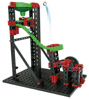Kit STEM Cursa cu obstacole Dynamic XM, Fischertechnik [4]
