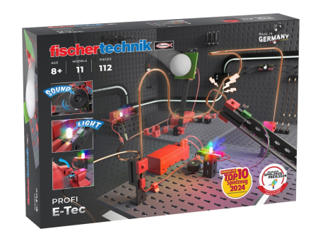 Noutati si reduceri - Kit STEM de construit circuite electrice E-tec, Fischertechnik