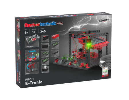 Noutati si reduceri - Kit STEM E-Tronic Principiile Electronicii, Fischertechnik