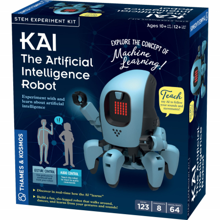 Noutati si reduceri - Kit STEM KAI Robotul cu inteligenta artificiala, Thames & Kosmos