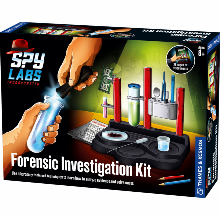 Noutati si reduceri - Kit STEM Laborator de spionaj: Kit de investigare, Thames & Kosmos