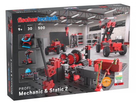 Noutati si reduceri - Kit STEM Principiile mecanicii si staticii, Fischertechnik