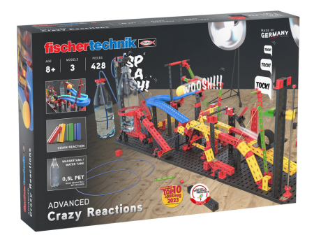 Noutati si reduceri - Kit STEM Reactii in lant traznite, Fischertechnik