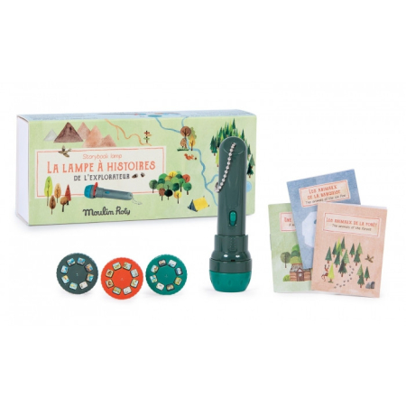 Noutati si reduceri - Lanterna cu povest Exploratori, Moulin Roty