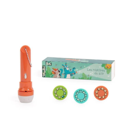 Noutati si reduceri - Lanterna cu povesti In jungla, Moulin Roty