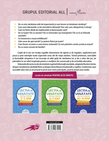 Lectia de sanatate pentru copiii de 8-9 ani, Editura ALL [2]