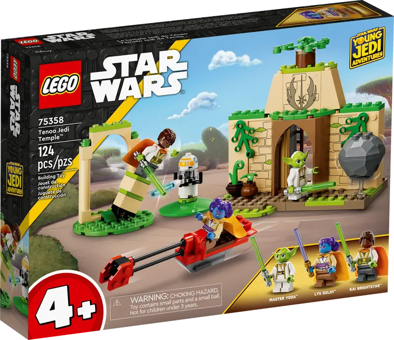 LEGO - LEGO® Star Wars™ - Templul Jedi de pe Tenoo 75358, 124 piese