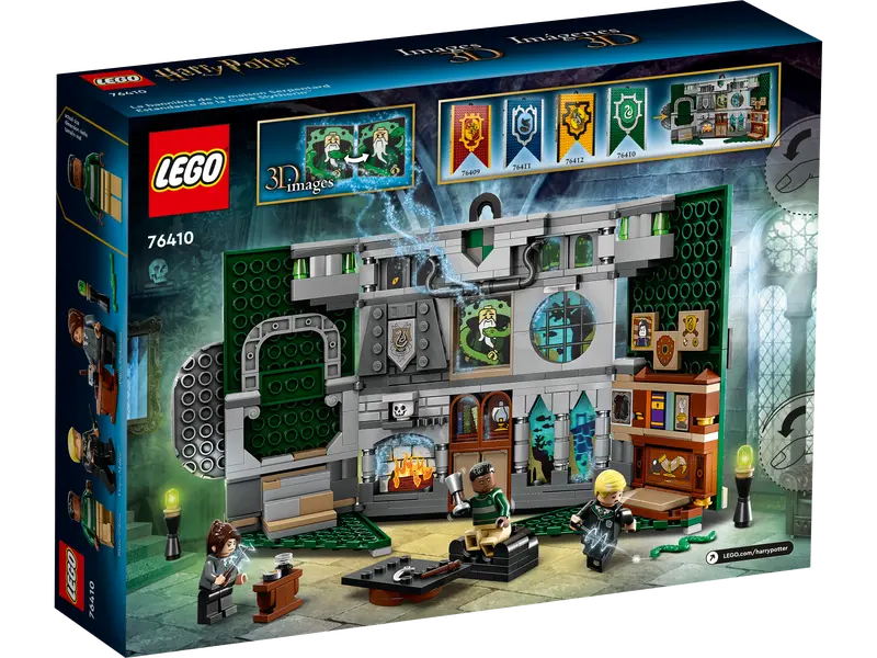 LEGO Harry Potter, Bannerul Casei Slytherin,  76410, 349 piese, 9 ani+ [0]