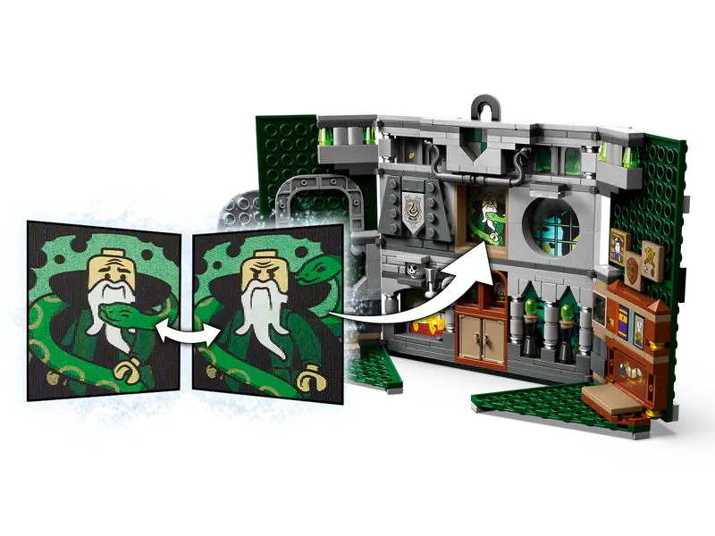 LEGO Harry Potter, Bannerul Casei Slytherin,  76410, 349 piese, 9 ani+ [3]