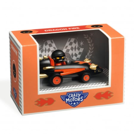 Vehicule - Masina de cursa Dragon Fire, Colectia Crazy Motors, Djeco