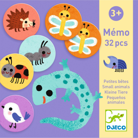 Memo animale mici, Djeco [4]