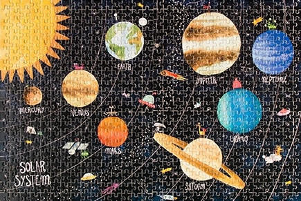 Micro puzzle 600 piese Cosmos, Londji [1]