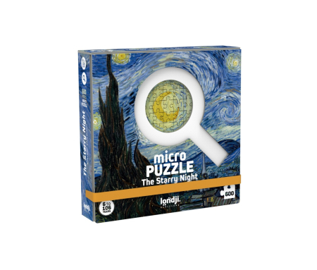 Noutati si reduceri - Micro puzzle Van gogh Noaptea instelata, Londji