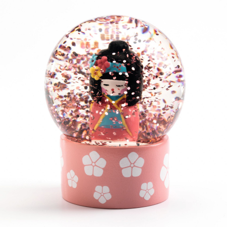 Mini glob cu zapada So cute, Djeco Balerina [3]