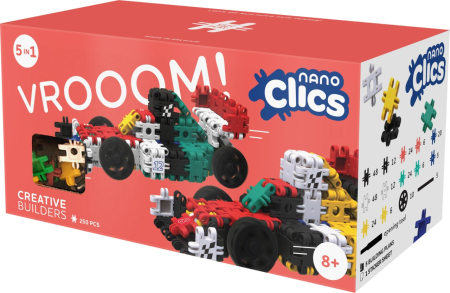 Noutati si reduceri - Nano Clics Pentru constructori creativi 250 piese, Clicformers