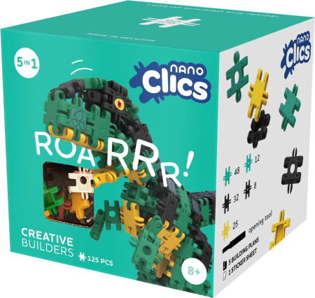 Noutati si reduceri - Nano Clics Pentru micii constructori creativi, Clicformers