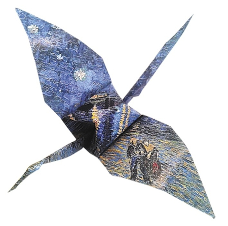 Origami pasari design Van Gogh, Fridolin [4]
