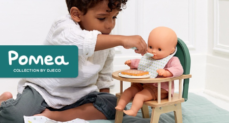 Papusa bebelus Baby Green, Djeco [4]