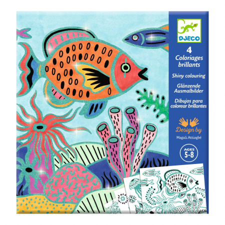 Planse de colorat In mare, Djeco [0]