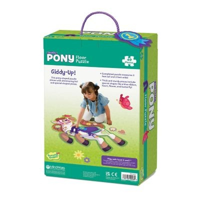 Pony floor puzzle - Puzzle de podea in forma de ponei [1]