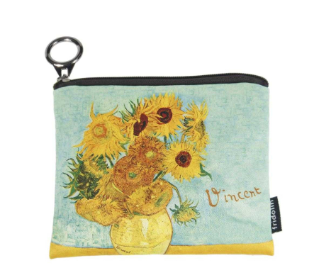 Noutati si reduceri - Portmoneu textil Van Gogh Sunflowers, Fridolin