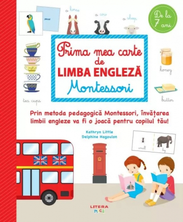Editura Litera - Prima mea carte de limba engleza Montessori