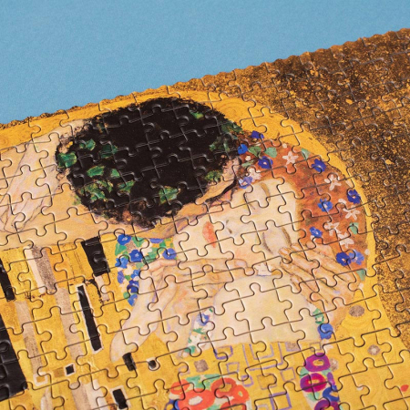Puzzle 1000 piese Klimt Sarutul, Londji [1]