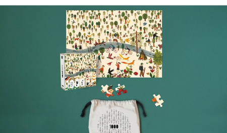 Puzzle 1000 piese Padurea, Londji [1]
