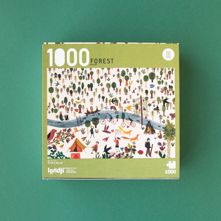 Puzzle 1000 piese Padurea, Londji [3]