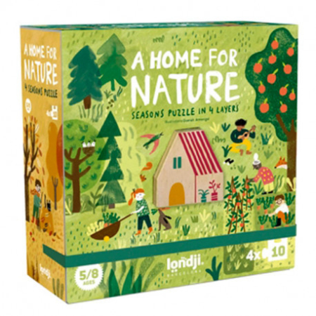 Noutati si reduceri - Puzzle 4 anotimpuri, Londji